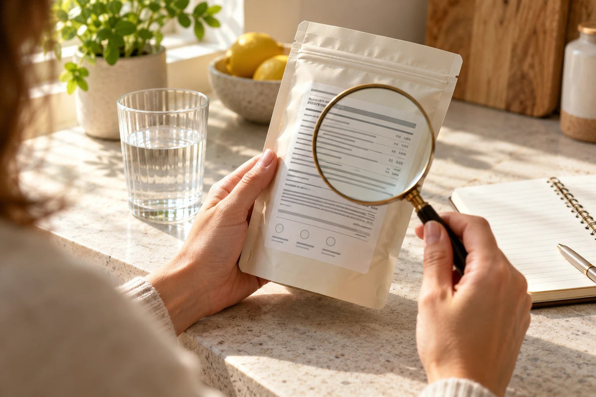 How to read a supplement label in ten seconds