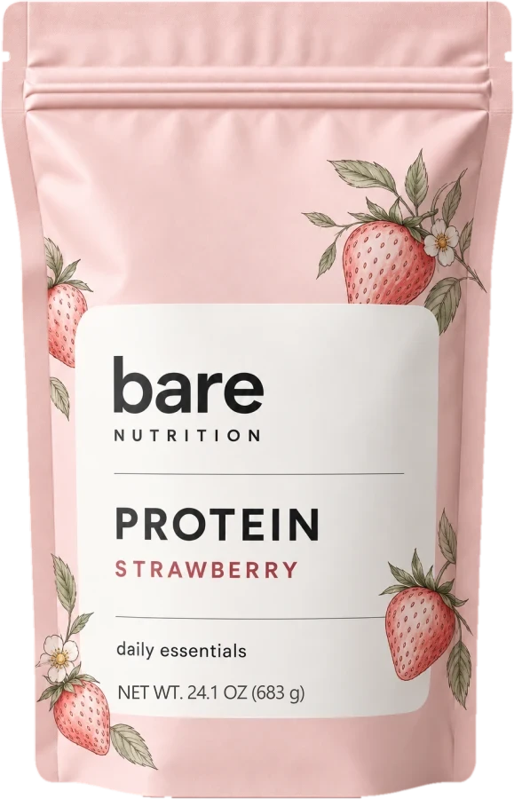 bare Protein Strawberry pouch