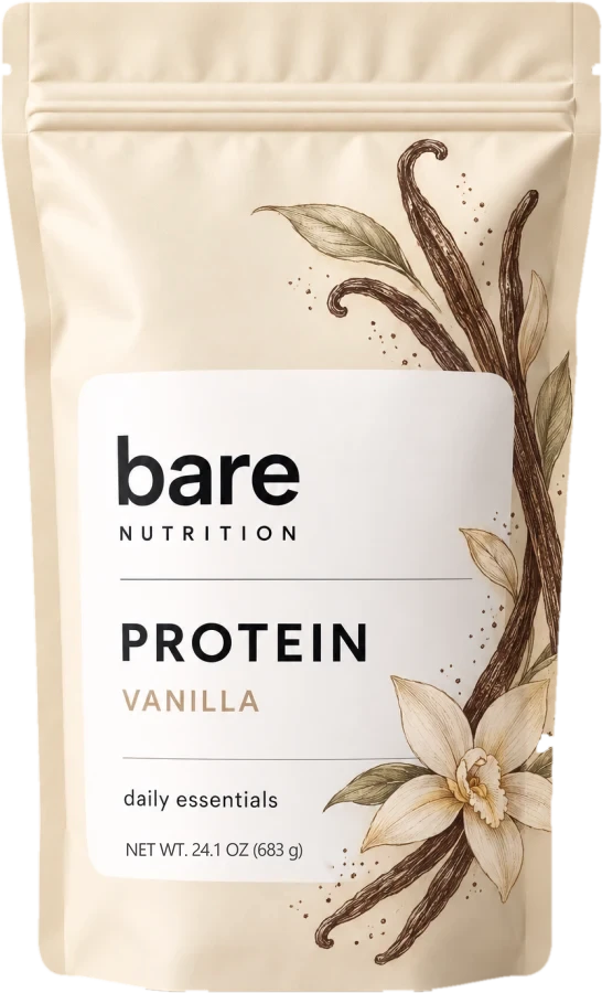 bare Protein Vanilla pouch