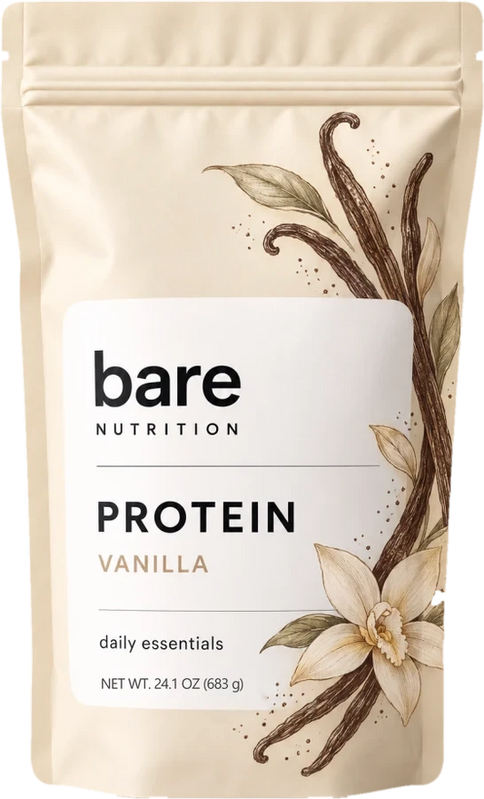 bare Protein Vanilla pouch